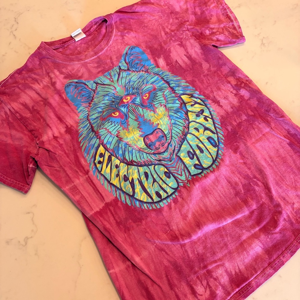 Electric Forest 2018 Tie-Dye Wolf Tee